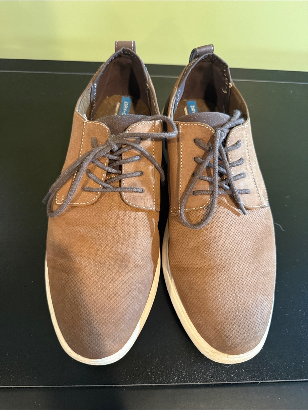 St. John's Bay Brown Lace-Up Oxford Sneakers